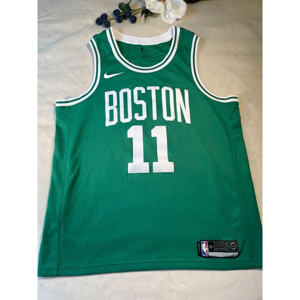 Boston Celtics Kyrie Irving NBA Swingman Jersey Sz 52 NikeConnect Sportswear Grn